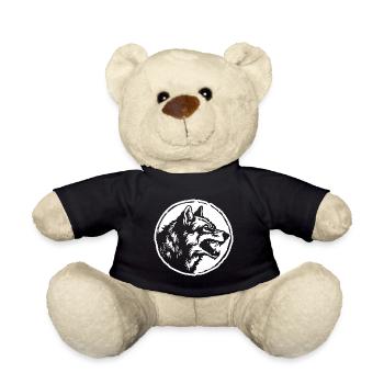 Wolf - Teddy - Schwarz - Vorne