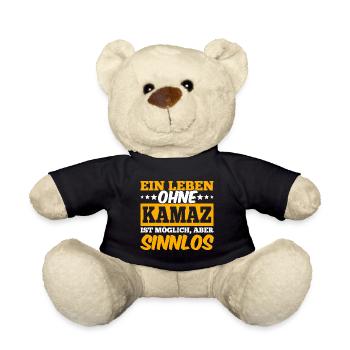 Ein leben ohne kamaz Russischer LKW Kamaz UdSSR - Teddy - Schwarz - Vorne