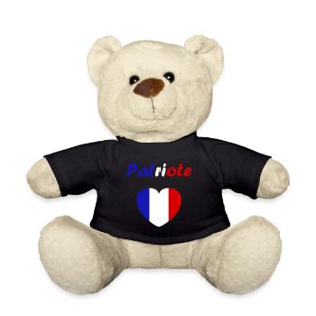 patriote - Nounours - noir - Devant