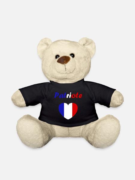 patriote - Nounours - noir