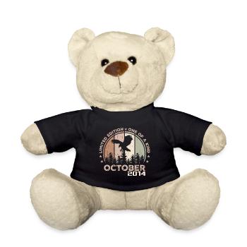 Unvergleichlich seit Oktober 2014 10 Jahre - Teddy - Schwarz - Vorne