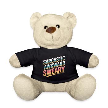 Sarcastic Awkward Sweary 7 - Teddy - Schwarz - Vorne