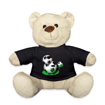 Footballeurs Footballeurs - Nounours - noir - Devant