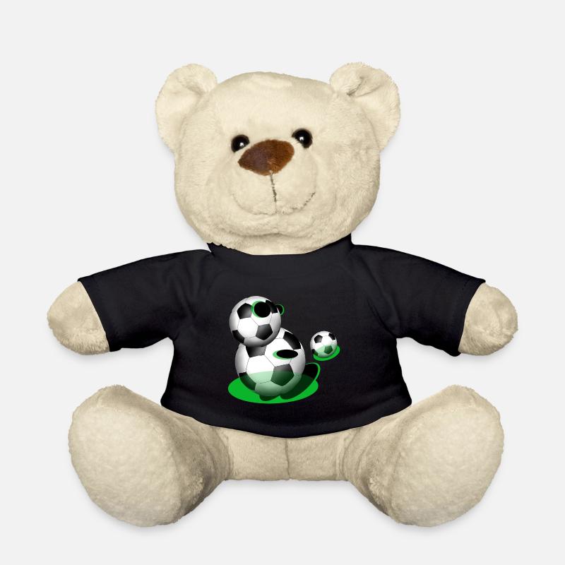 Fußballer Fußball - Teddy - Schwarz