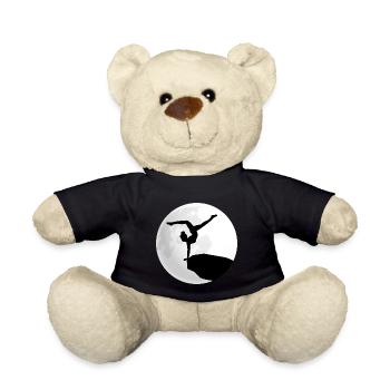 turnen turnerin turnt - Teddy - Schwarz - Vorne