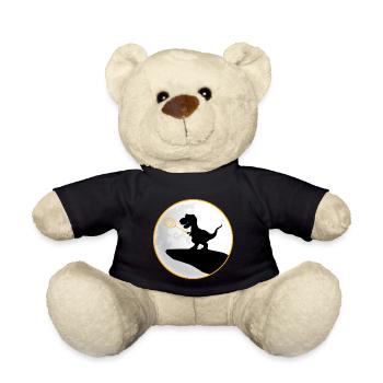 badminton badminton-dino TRex saurus - Teddy Bear - black - Front
