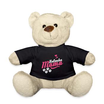 Bolonka Zwetna Mama Pink for Females - Teddy Bear - black - Front