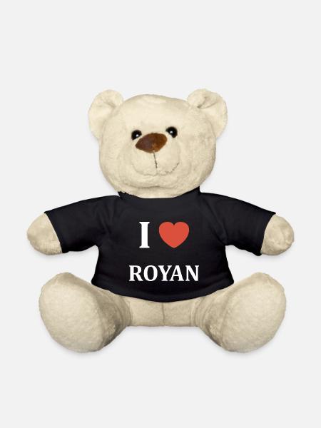 i love royan - Nounours - noir