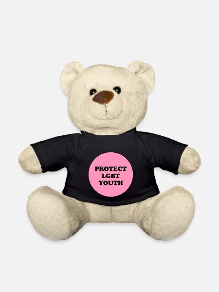 Protégez les jeunes LGBT - Nounours - noir