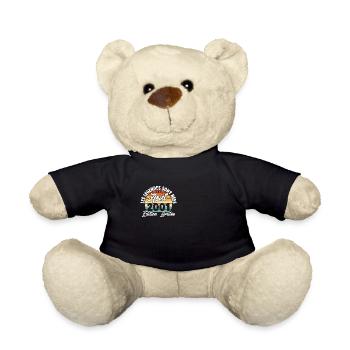 Cadeau Les légendes sont nées en Août 2001 - Nounours - noir - Devant