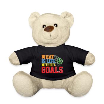 What Is Life Without Goals 30 - Teddy - Schwarz - Vorne