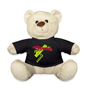 danger - Teddy - Schwarz - Vorne