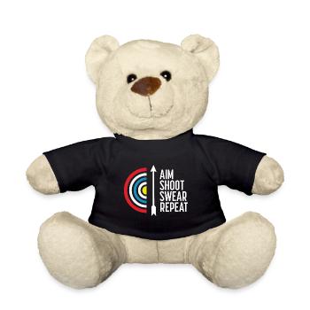 Bogenschießen Zielen - Teddy - Schwarz - Vorne