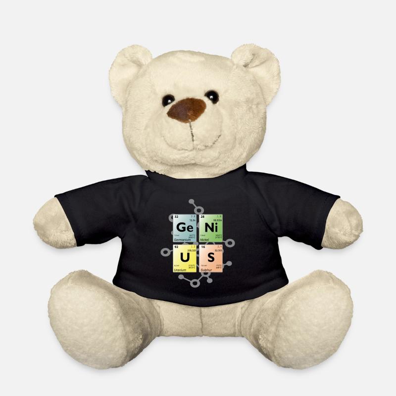 Periodic table genius 4 - Teddy Bear - black