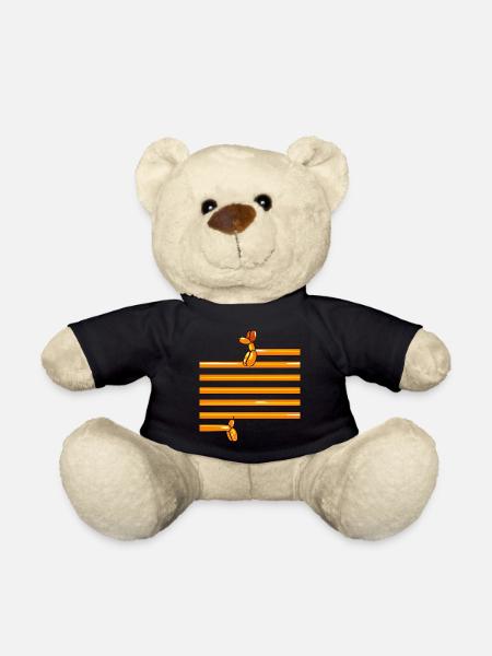 ballon-dog - Teddy - Schwarz