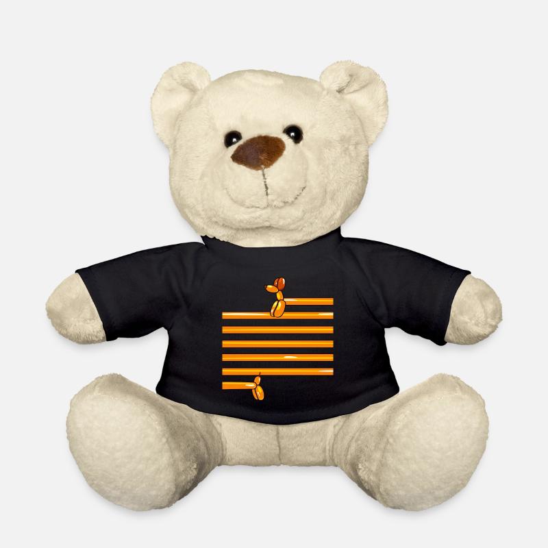 ballon-dog - Teddy - Schwarz