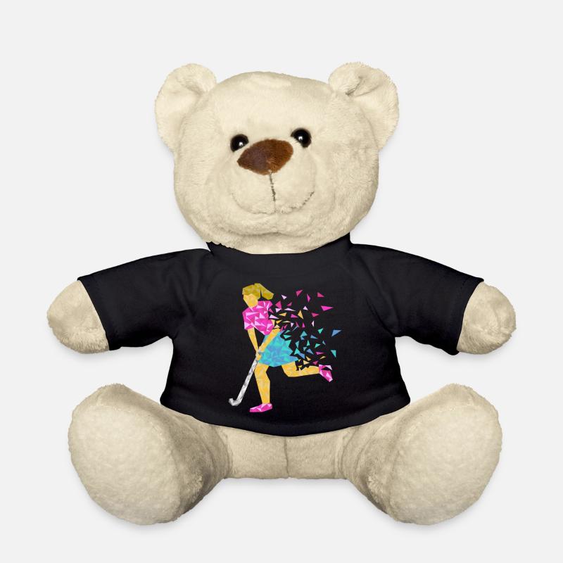 Hockeyspielerin - Teddy - Schwarz