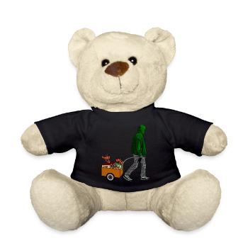 Pyro pyrotechnics fireworks - Teddy Bear - black - Front