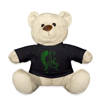 footballeur - Nounours - noir - Devant
