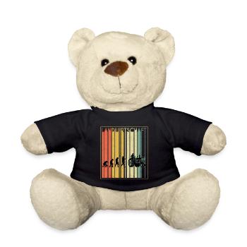 Traktor Shirt · Landwirtschaft · Evolution - Teddy - Schwarz - Vorne