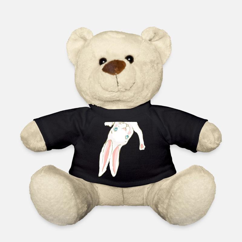 Hase Bunny - Teddy - Schwarz