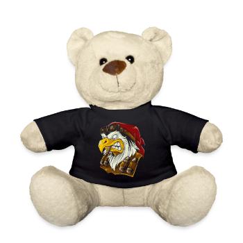 aigle à tête blanche - Nounours - noir - Devant