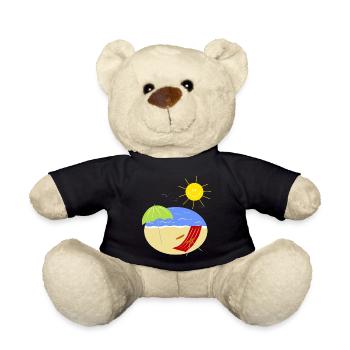 holiday - Teddy Bear - black - Front