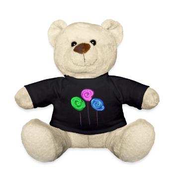 Drei Lolly´s - Teddy - Schwarz - Vorne