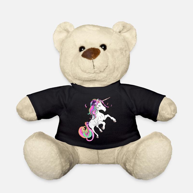 Licorne douce licorne - Nounours - noir