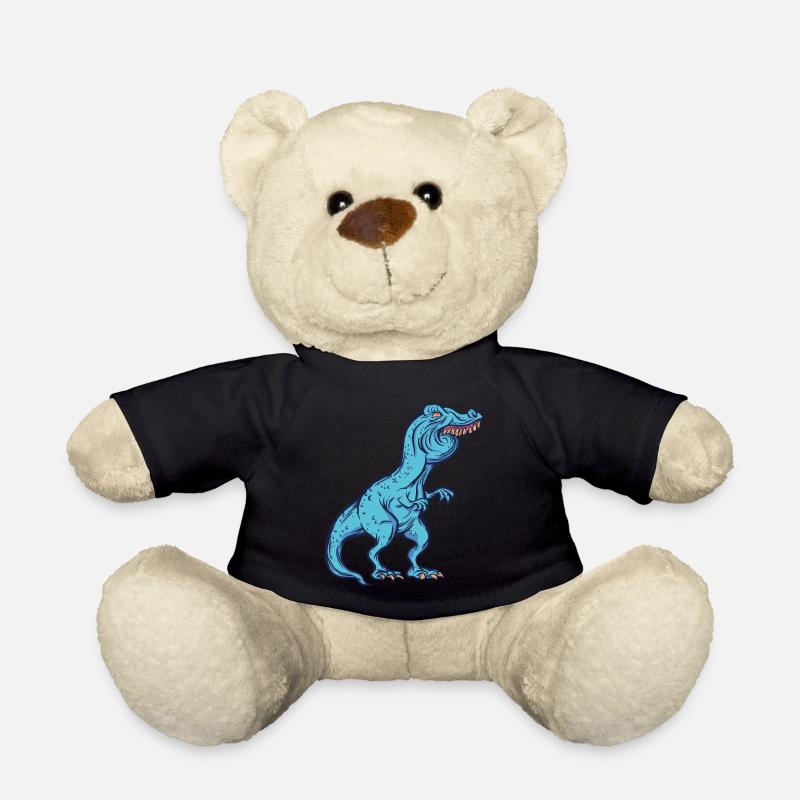 Tyrannosaurus Rex Überbiss Hasenzähne Witzig - Teddy - Schwarz