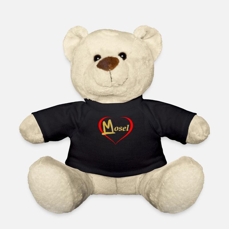 Mosel Herz - Teddy - Schwarz