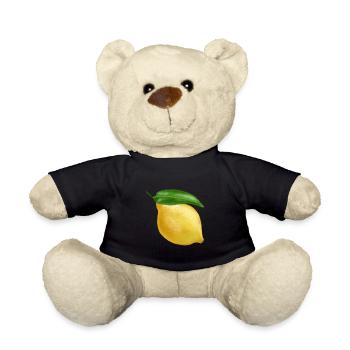 Lemon Life - Teddy Bear - black - Front