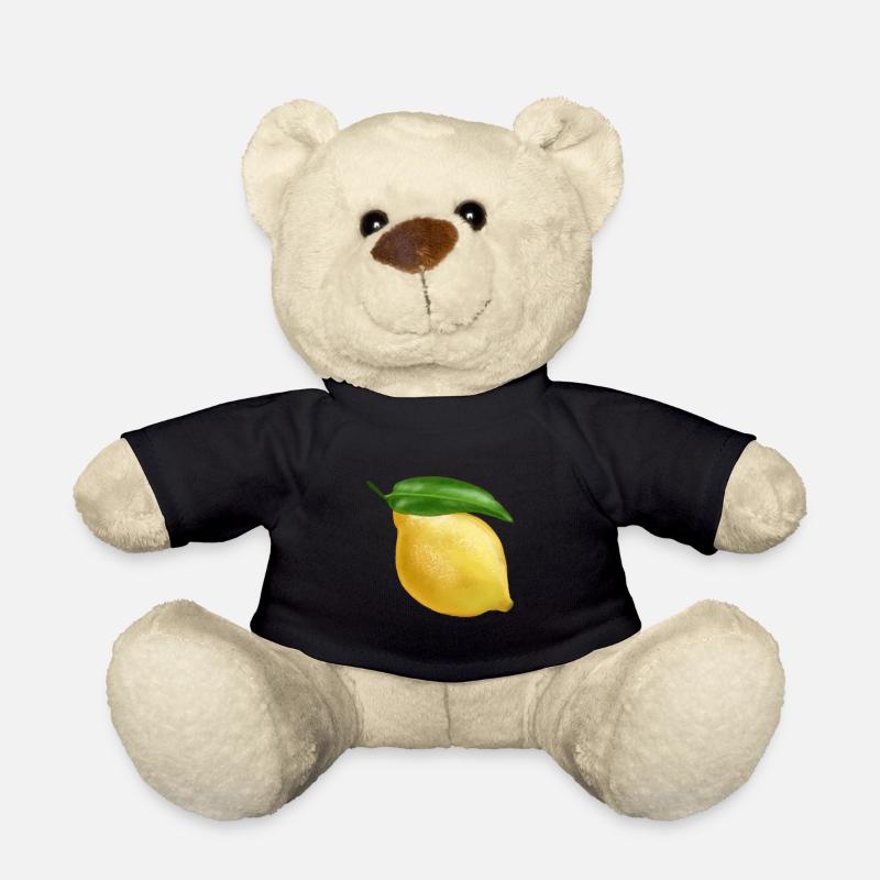 Lemon Life - Teddy Bear - black
