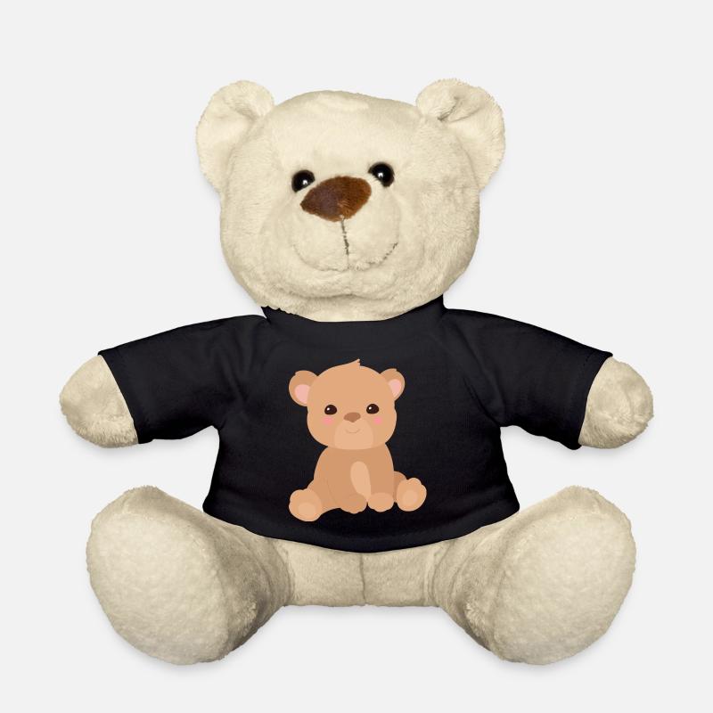 Teddybär - Teddy - Schwarz
