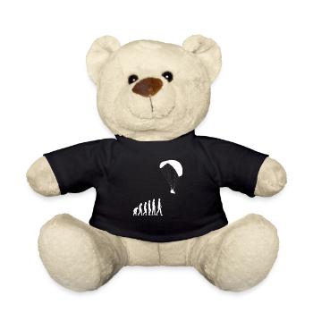 Parapente Parapente Parapente Retro - Nounours - noir - Devant