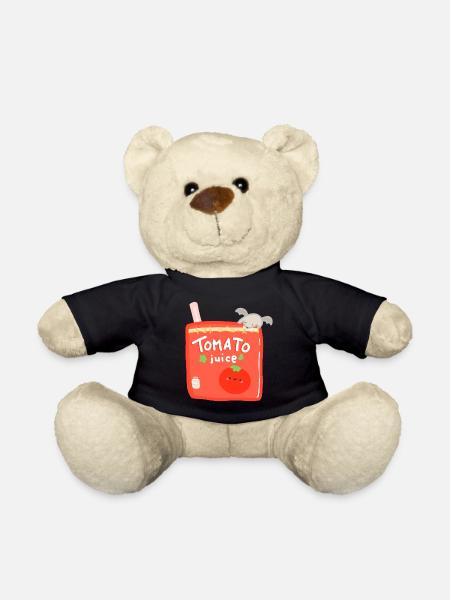 Jus de tomate avec chauve-souris sur le dessus - Nounours - noir