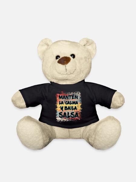 Dance Salsa - Salsa Tanz Geschenk - Teddy - Schwarz