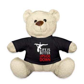 Poledance X-Pole Stangen Pole Dance Geschenk - Teddy - Schwarz - Vorne