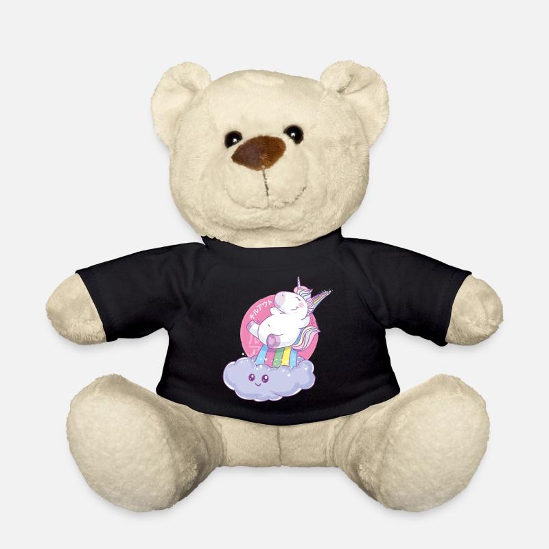 Licorne Chillin Out - Nounours - noir