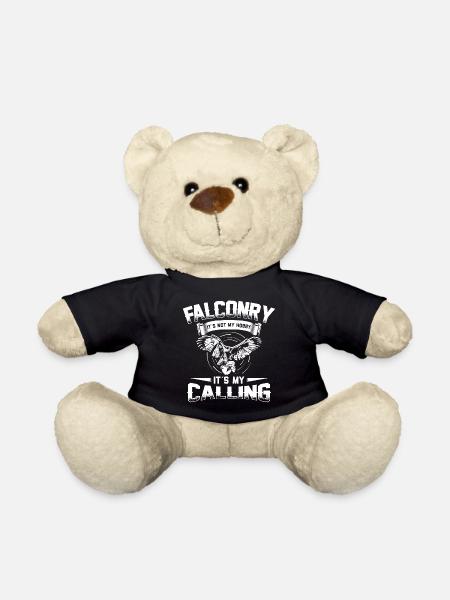 Cadeau pour fauconniers | Faucons Élevages Faucons Faucons - Nounours - noir