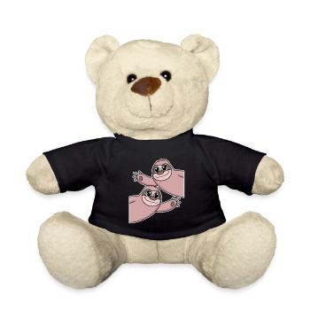 Paresseux paresseux - Nounours - noir - Devant