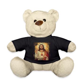 Savior - Teddy Bear - black - Front