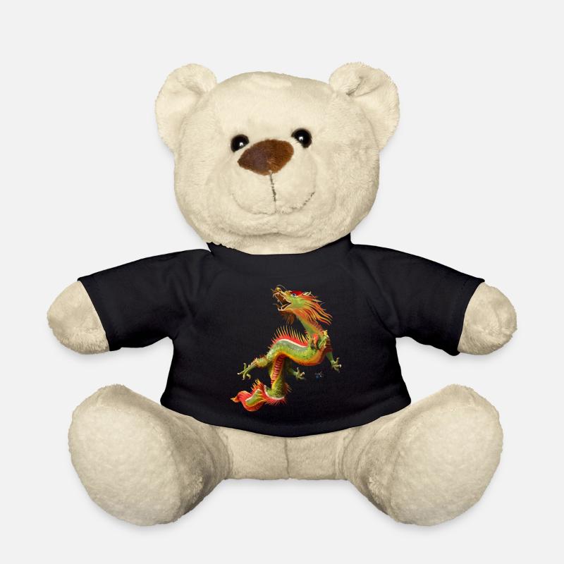 Dragon chinois - Nounours - noir