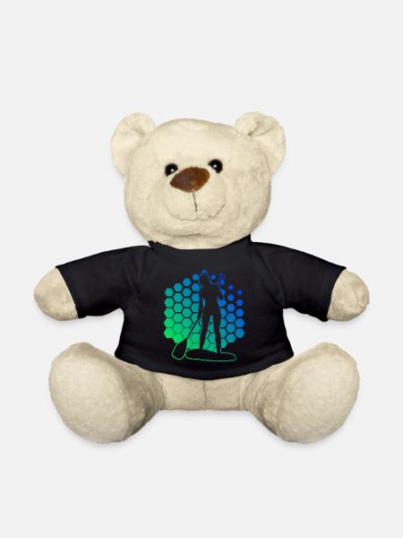 Standup Paddle Standup Paddling Men Sup - Teddy Bear - black