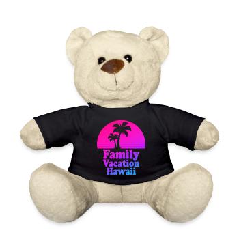 Familienurlaub Hawaii - Teddy - Schwarz - Vorne
