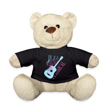 Classical Guitar Music - Teddy Bear - black - Front