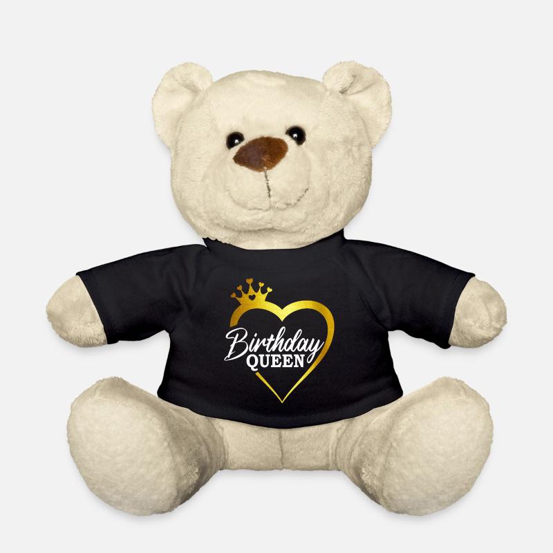 Birthday Queen - Geburtstagsgeschenk - Teddy - Schwarz