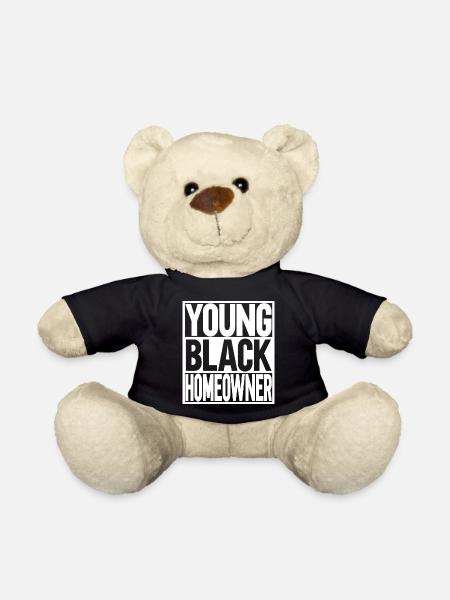 Jeune propriétaire noir - Nounours - noir