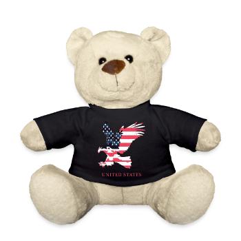American Adler - Teddy Bear - black - Front