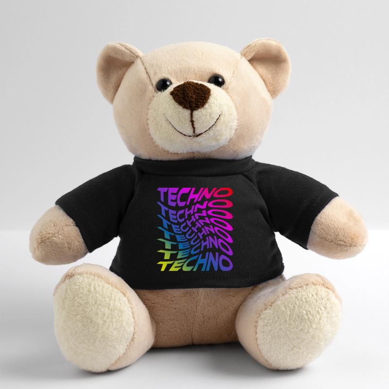 Trippy Techno Arc-en-ciel Nounours